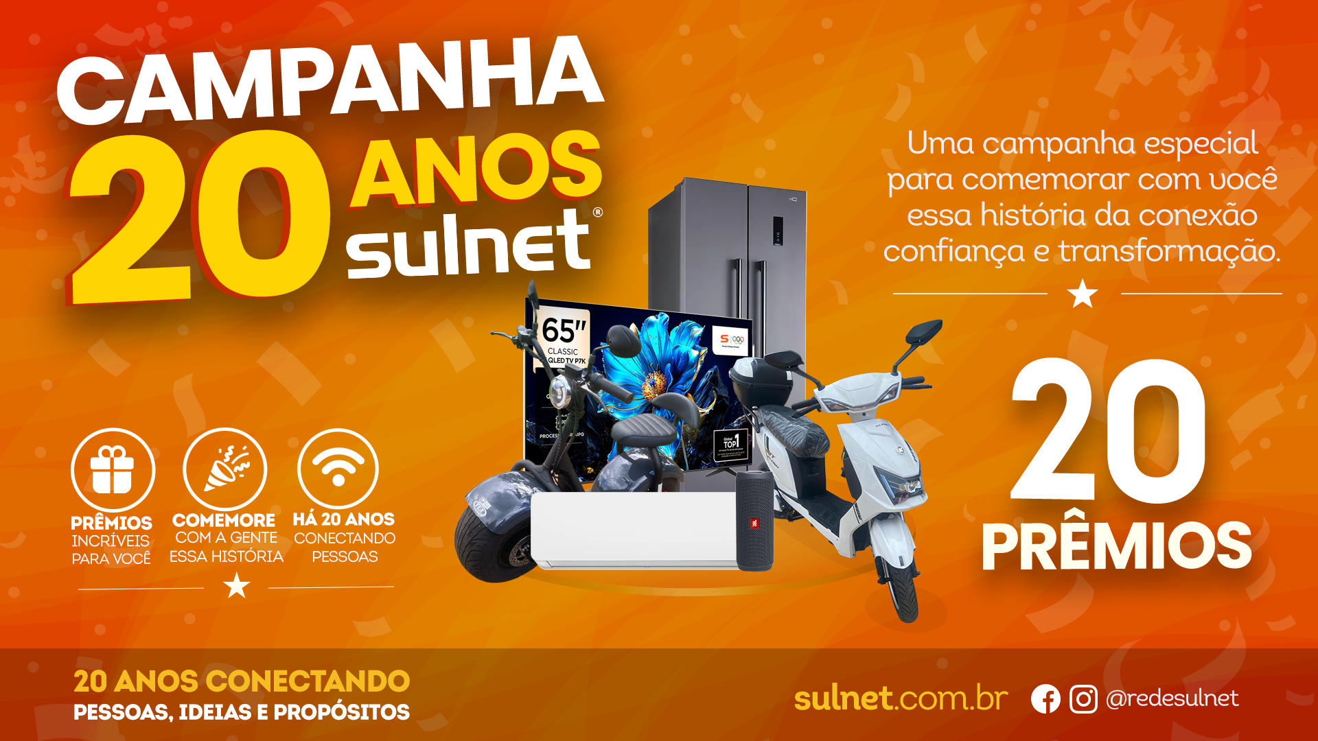 Campanha Prêmios Sulnet